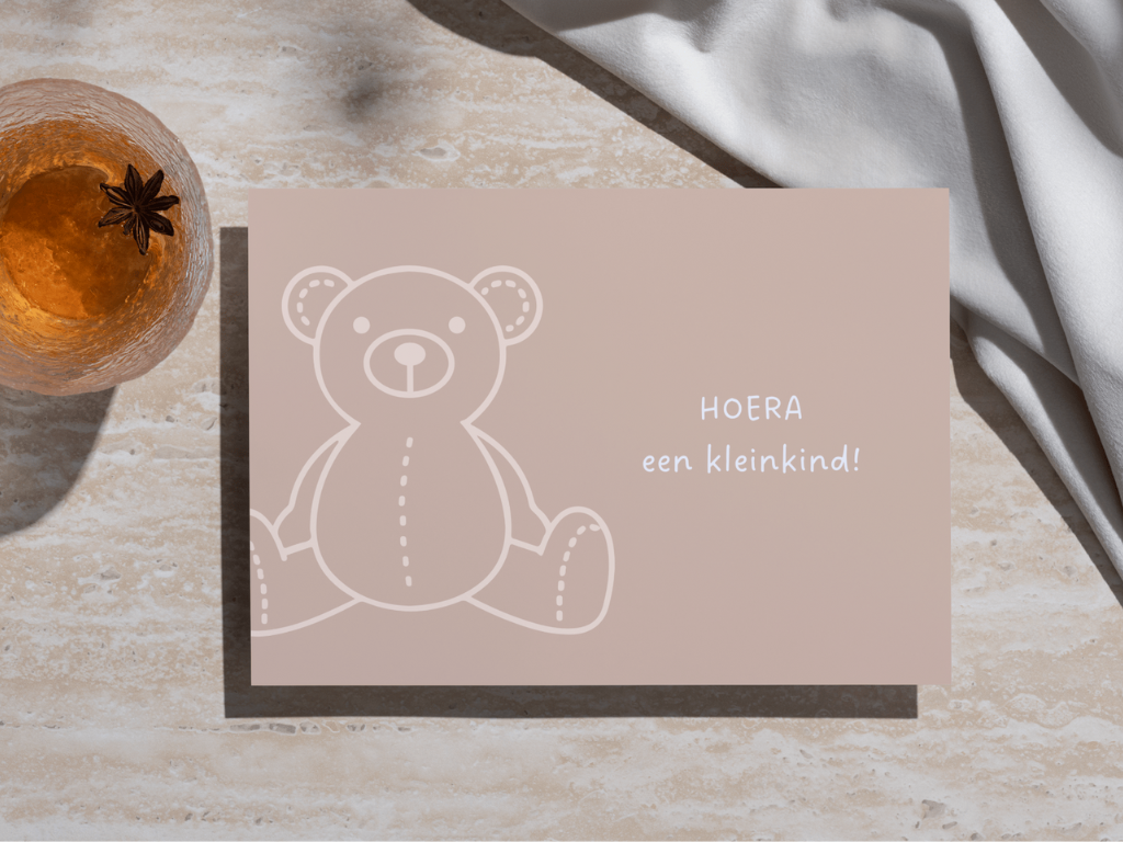 Wenskaart 'Kleinkind'