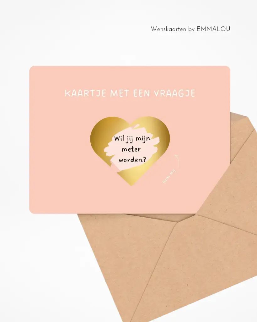 Kraskaart 'meter'