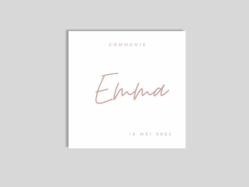 Uitnodiging 'Emma'