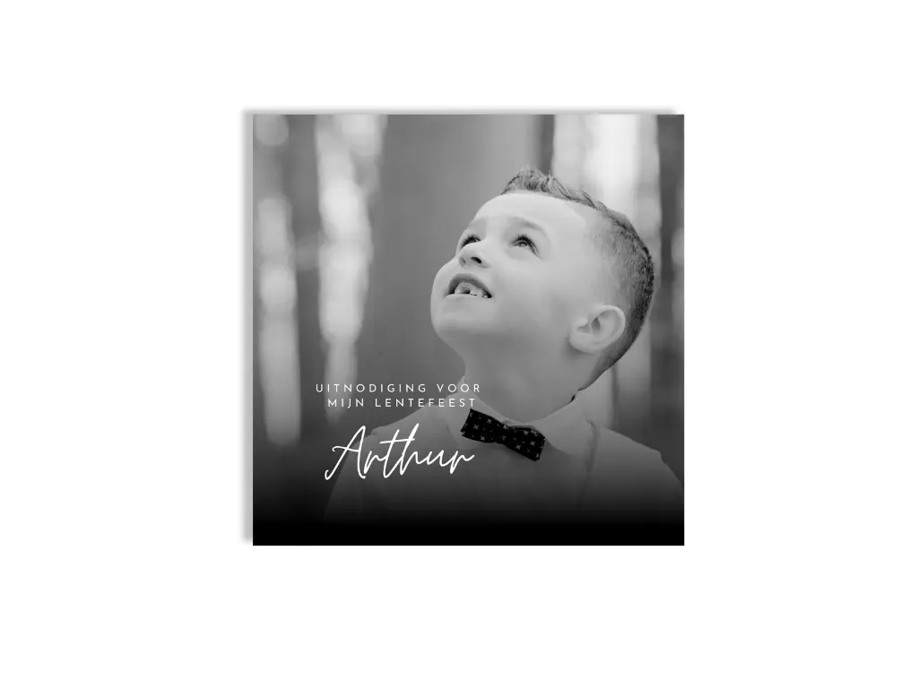 Uitnodiging 'Arthur'