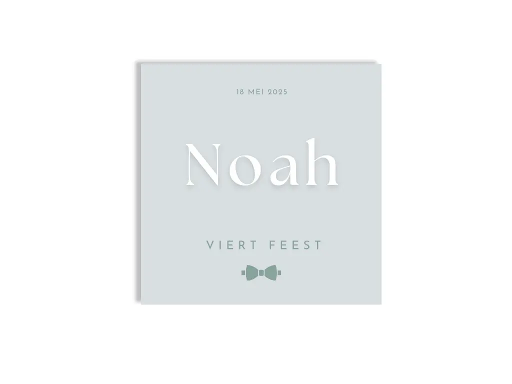 Uitnodiging 'Noah'