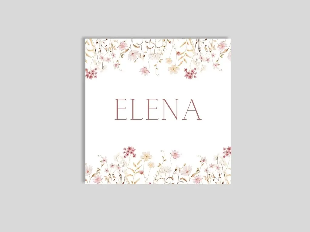 Uitnodiging 'Elena'