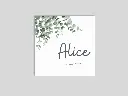 Uitnodiging 'Alice'