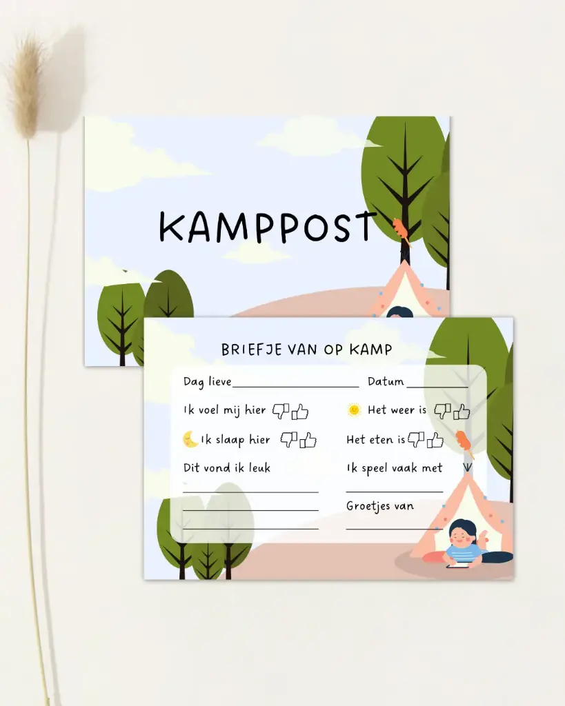 Kamppost - invulkaarten