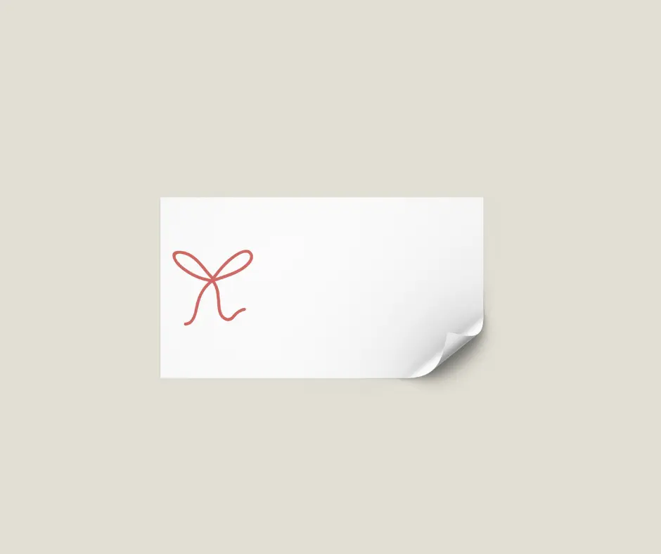 Adressticker 'Strik' - vel van 24