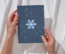 Nieuwjaarsbrief A5 'Sneeuwvlok'