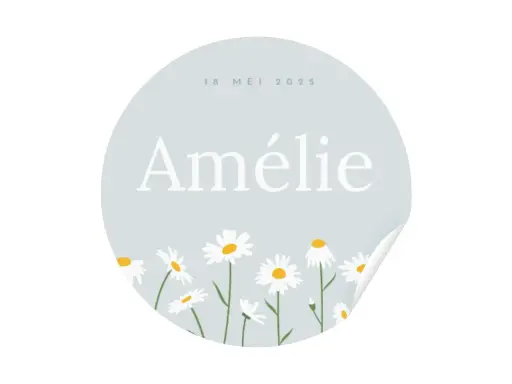 Sluitsticker | 3,8 cm | 24 stuks