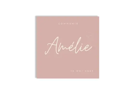 Uitnodiging 'Vlinder'