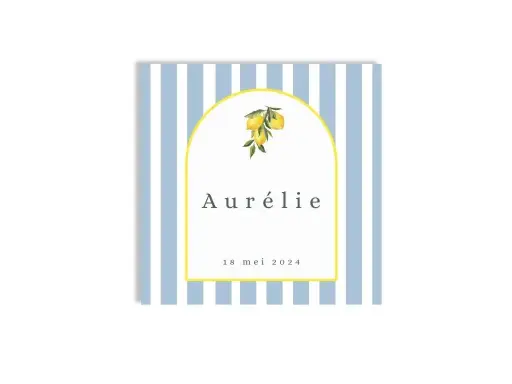 Uitnodiging 'Aurélie'