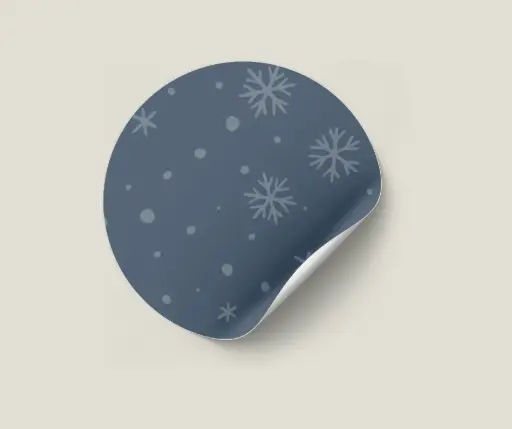 Sluitsticker 'Sneeuwvlok' - vel van 24 (kopie)